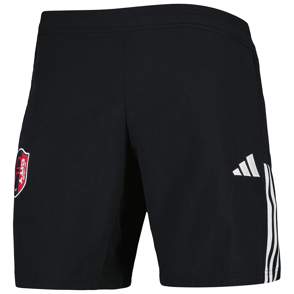Men's adidas Black St. Louis City SC Downtime Shorts