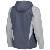 Veste à capuche raglan adidas Charcoal St. Louis City SC pour homme