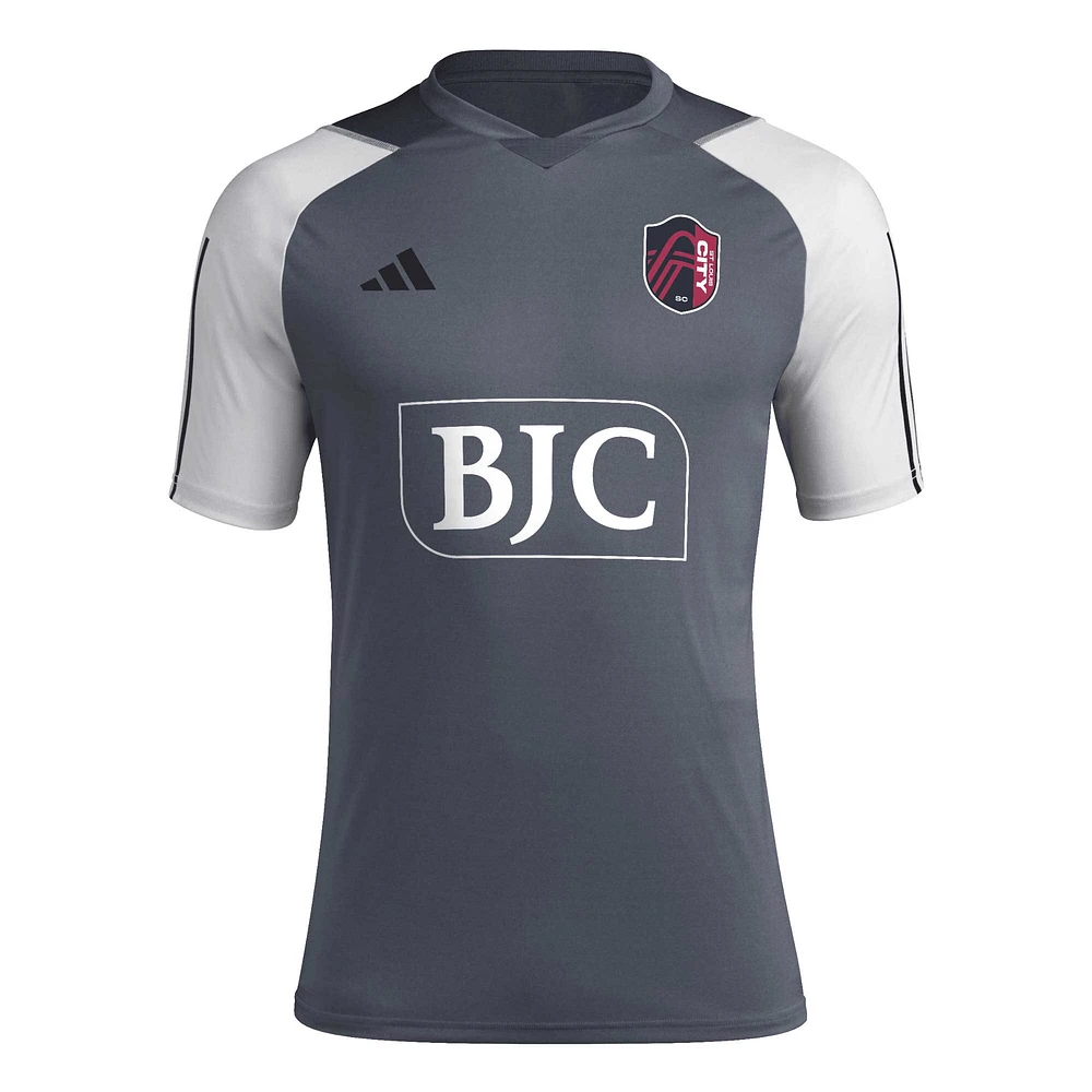 Men's adidas Gray St. Louis City SC 2024 AEROREADY Training Jersey