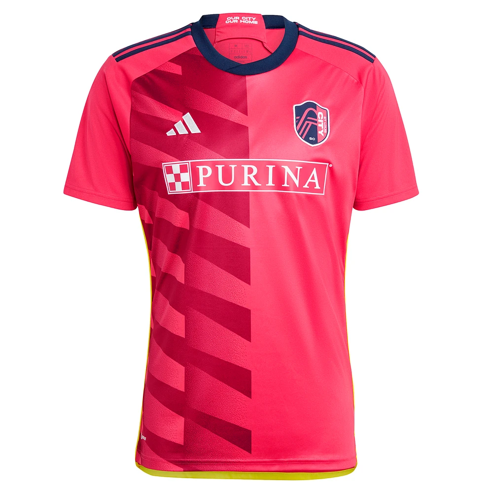 Maillot adidas João Klauss St. Louis CITY SC 2023 Kit Replica rouge pour homme