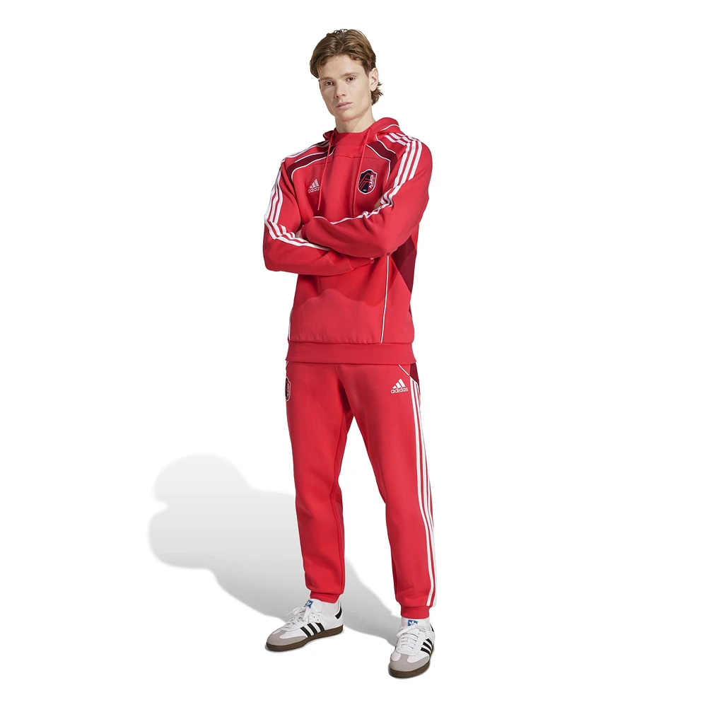 Men's adidas Red St. Louis City SC 2025 Travel Pants