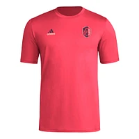 T-shirt adidas St. Louis City SC Local Stoic AEROREADY rouge pour homme