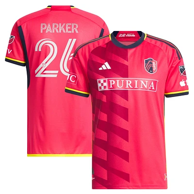 Maillot St. Louis City SC 2023 The Spirit Kit authentique adidas Tim Parker pour homme rouge