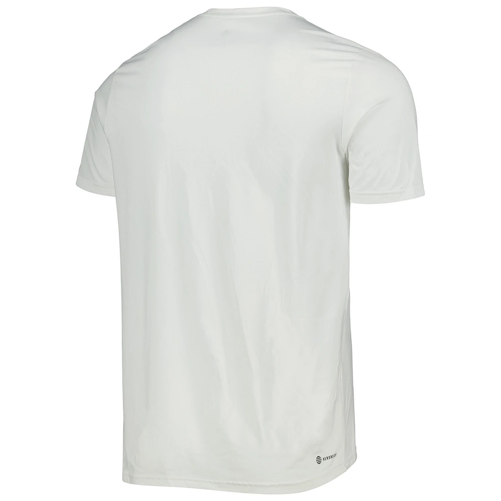 T-shirt adidas Performance St. Louis City SC Club DNA pour hommes, blanc