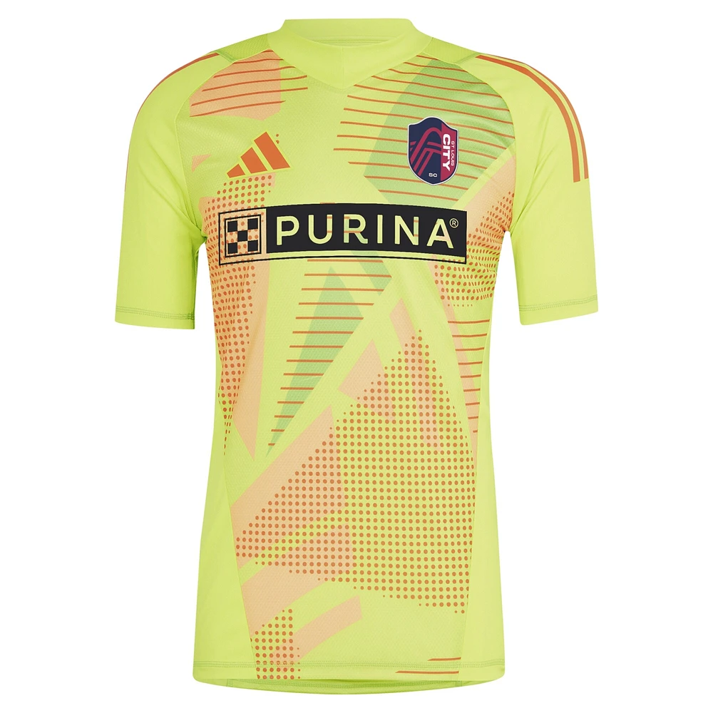 Men's adidas Yellow St. Louis City SC 2024 Goalkeeper Jersey