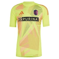 Men's adidas Yellow St. Louis City SC 2024 Goalkeeper Jersey