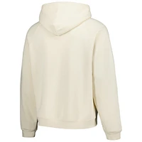 Men's Cream St. Louis City SC Tonal Team Primary Logo Oversized Raglan Pullover Hoodie