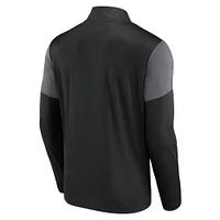 Men's Fanatics Black St. Louis City SC Logo Quarter-Zip Top