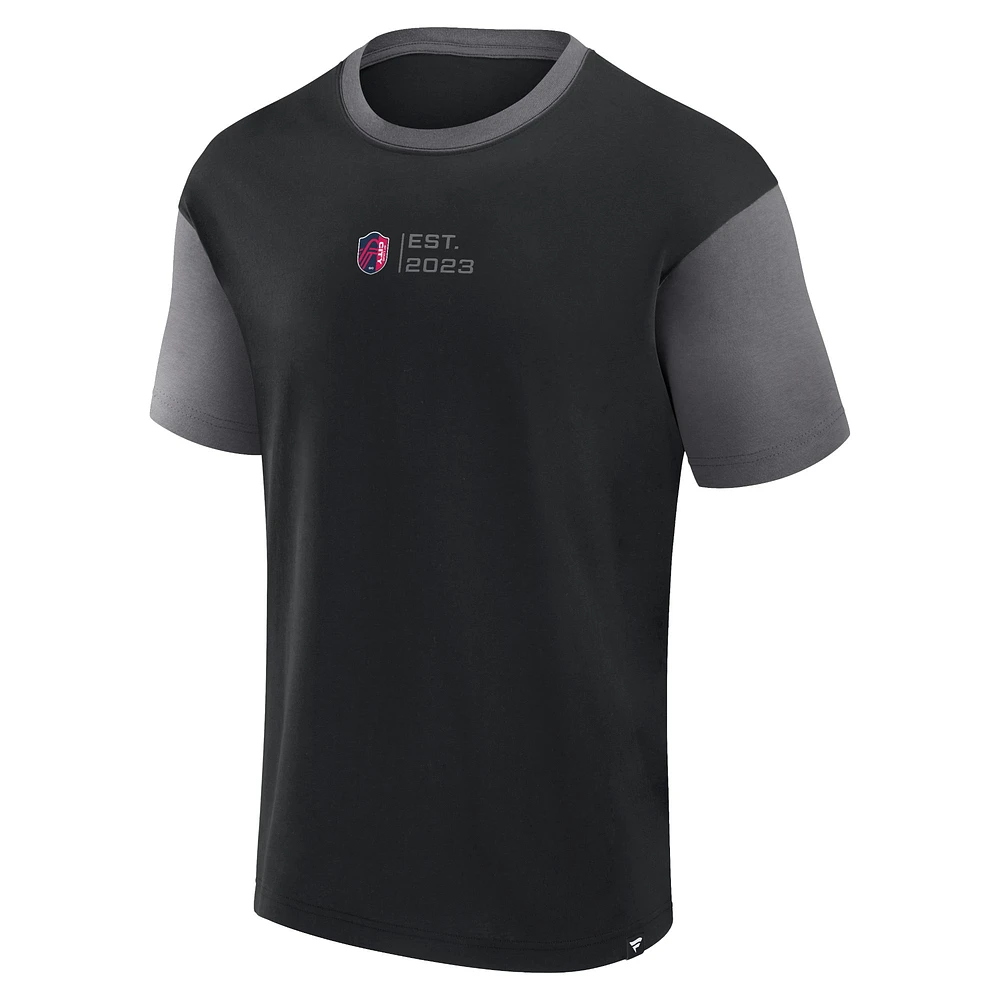 Men's Fanatics Black St. Louis City SC Recovery T-Shirt