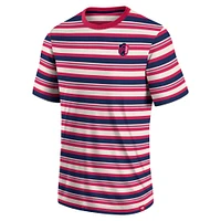 Men's Fanatics Red St. Louis City SC Shot Clock Stripe T-Shirt