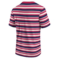 Men's Fanatics Red St. Louis City SC Shot Clock Stripe T-Shirt