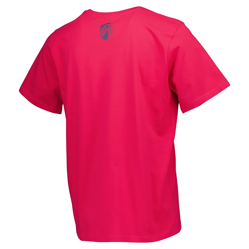 Men's Red St. Louis City SC Community Heavyweight Relaxed T-Shirt
