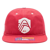 Casquette Snapback rouge Bankroll St. Louis City SC pour hommes