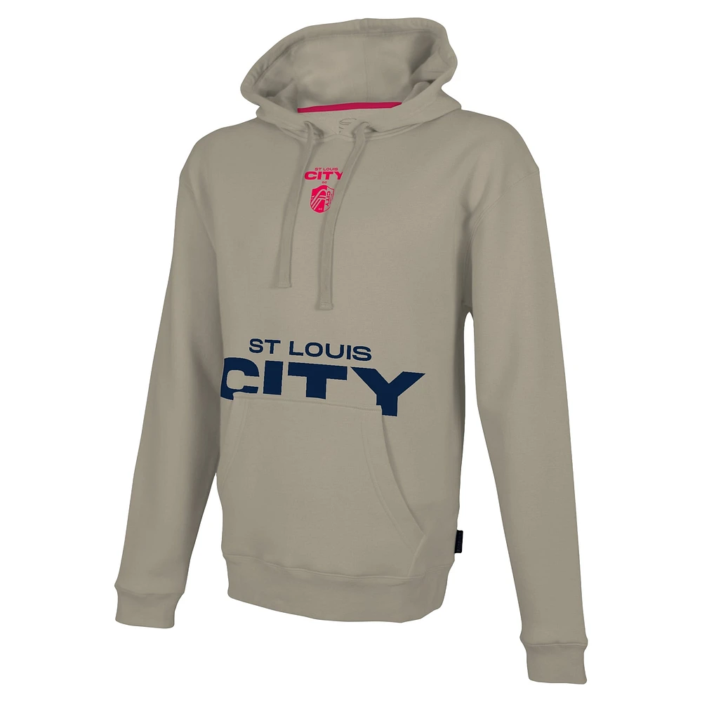 Men's Stadium Essentials Tan St. Louis City SC Status Pullover Hoodie