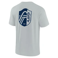 Unisex Fanatics Gray St. Louis City SC Elements Super Soft Short Sleeve T-Shirt