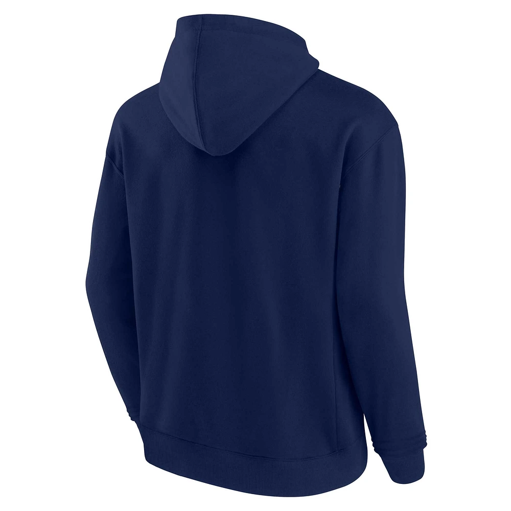 Unisex Fanatics Navy St. Louis City SC Elements Super Soft Fleece Pullover Hoodie