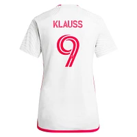 Women's adidas João Klauss White St. Louis City SC 2024 The Confluence Kit Replica Player Jersey