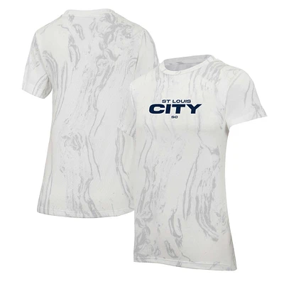 Women's Concepts Sport Cream St. Louis City SC Quartz T-Shirt