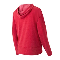 Women's Concepts Sport Red St. Louis City SC Volley Hoodie Long Sleeve T-Shirt