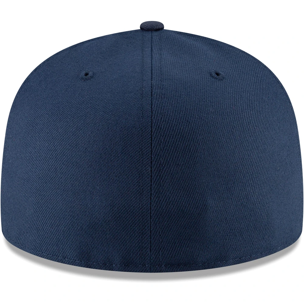 Casquette ajustée New Era St. Louis Stars Cooperstown Collection Turn Back The Clock 59FIFTY pour homme bleu marine