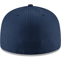 Casquette ajustée New Era St. Louis Stars Cooperstown Collection Turn Back The Clock 59FIFTY pour homme bleu marine