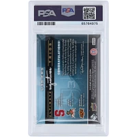 John Elway, Jerry Rice et Barry Sanders ont autographié les trios de la collection Ultimate Upper Deck 2013 #U3S-ERS #5/7 PSA Authenticated Auto 10 Card