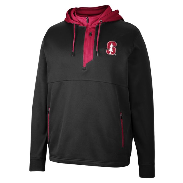 Sweat à capuche Colosseum noir Stanford Cardinal Luge 3.0 pour homme
