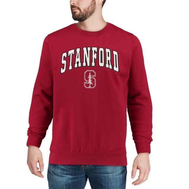 Colosseum Cardinal Stanford Arch & Logo Sweat-shirt à col rond pour homme