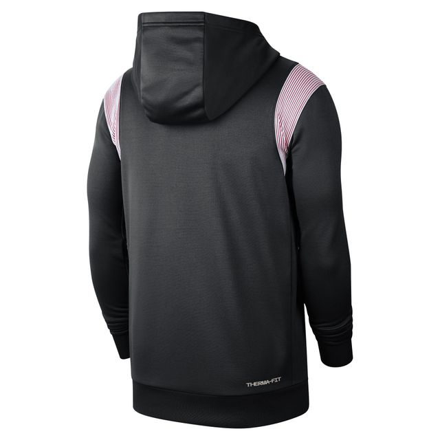 Chandail à capuchon pour homme Nike Stanford Cardinal 2022 Game Day Sideline Performance - Noir