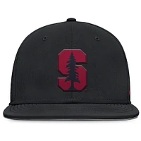 Men's Nike Black Stanford Cardinal On-Field Dugout True Performance Fitted Hat