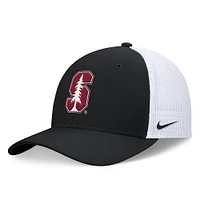 Men's Nike Black Stanford Cardinal On-Field Rise Futura Performance Flex Hat
