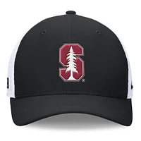 Men's Nike Black Stanford Cardinal On-Field Rise Futura Performance Flex Hat