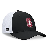 Men's Nike Black Stanford Cardinal On-Field Rise Futura Performance Flex Hat
