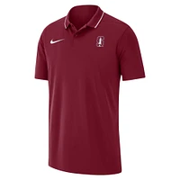 Men's Nike Cardinal Stanford 2023 Coaches Performance Polo