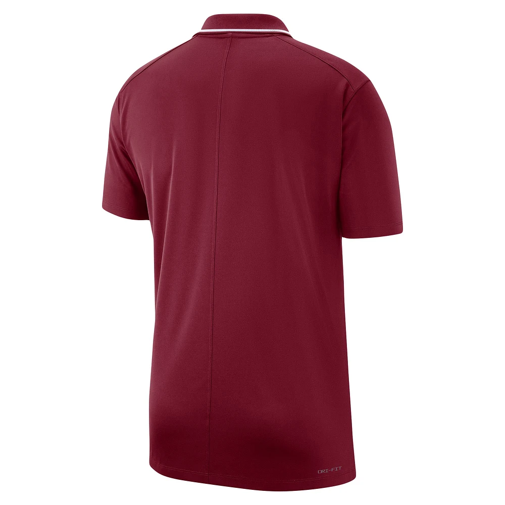 Men's Nike Cardinal Stanford 2023 Coaches Performance Polo