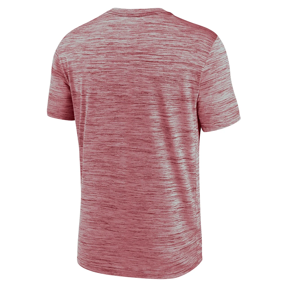 Men's Nike  Cardinal Stanford Campus Center Block Velocity Performance T-Shirt