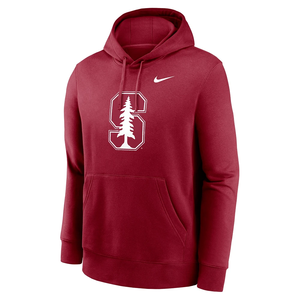 Men's Nike Cardinal Stanford Primetime Club Fleece Pullover Hoodie