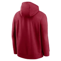 Men's Nike Cardinal Stanford Primetime Club Fleece Pullover Hoodie