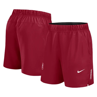 Short Nike Cardinal Stanford Primetime Woven Victory Performance pour homme