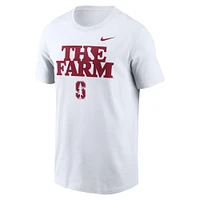 Men's Nike White Stanford Cardinal Campus Local T-Shirt