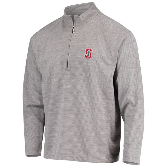 Veste homme Tommy Bahama Charcoal Stanford Cardinal Play Action Raglan demi-zip