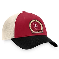 Men's Top of the World Cardinal Stanford Cardinal Refined Trucker Adjustable Hat
