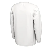 Nike  White Stanford Cardinal 2023 On Court Bench Long Sleeve T-Shirt