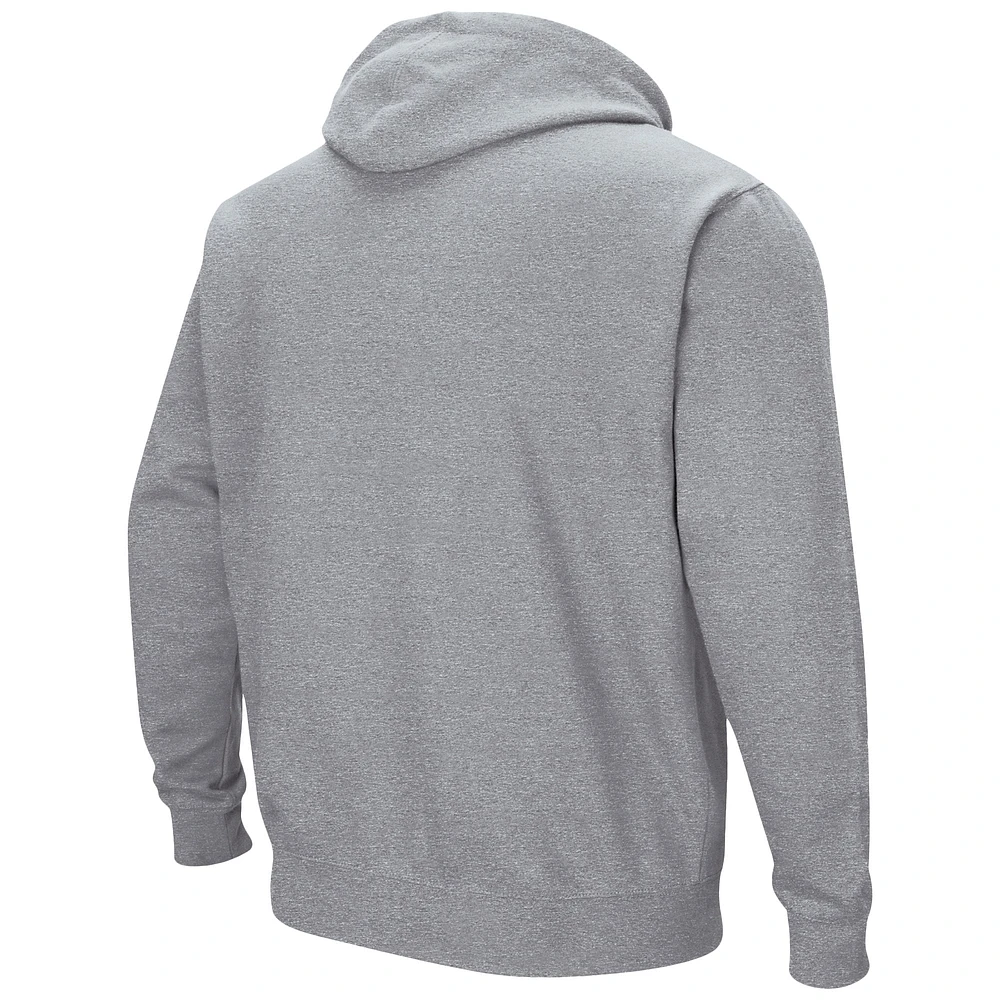 Colosseum gris chiné Stephen F Austin Bûcherons Arch and Logo Sweat à capuche pour homme