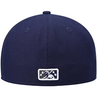 Men's New Era Navy Stockton Ports Authentic Collection Team Alternate 59FIFTY Fitted Hat