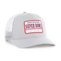 Men's '47  Gray Super Bowl LIX Ellington Adjustable Trucker Hat