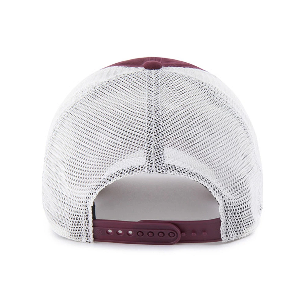 Men's '47  Maroon Super Bowl LIX Carver Clean Up Adjustable Hat