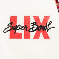 Men's Pro Standard Cream Super Bowl LIX Fleece Crewneck Sweatshirt