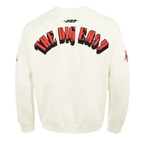 Men's Pro Standard Cream Super Bowl LIX Fleece Crewneck Sweatshirt