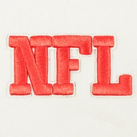 Sweat à capuche court NFL Super Bowl LIX pour femme Pro Standard Cream